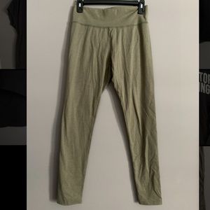 AERIE NEVER WORN Olive green lounge leggings